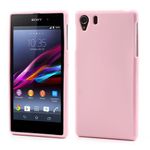 Sony Xperia Z1 Elastisches Plastik Case - pink