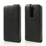 LG Optimus G2 Leder Flip Case - schwarz