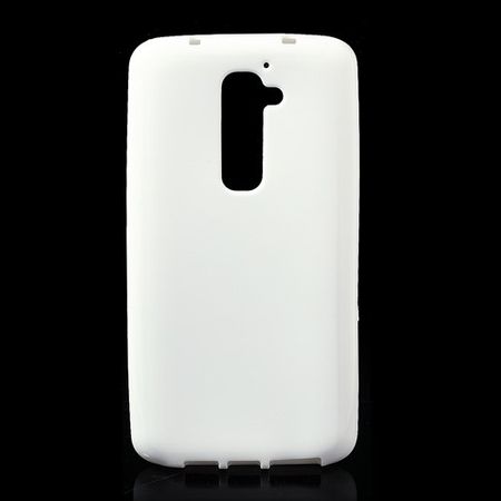 LG Optimus G2 Elastisches Plastik Case - weiss