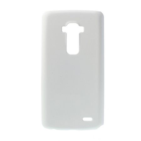 LG G Flex Gummiertes Plastik Case - weiss