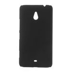 Nokia Lumia 1320 Gummiertes Hart Plastik Case - schwarz