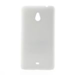 Nokia Lumia 1320 Gummiertes Hart Plastik Case - weiss