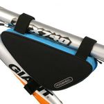 Roswheel - Universal Triangel Fahrrad Tasche für den Fahrradrahmen - 1.5 Liter Kapazität - blau/schwarz