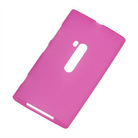Nokia Lumia 920 Elastisches, mattes Plastik Case - rosa