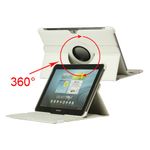 Samsung Galaxy Tab 2 10.1 Leder Case 360° rotierbar mit Standfunktion - weiss
