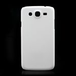 Samsung Galaxy Mega 5.8 Gummiertes Hart Plastik Case - weiss