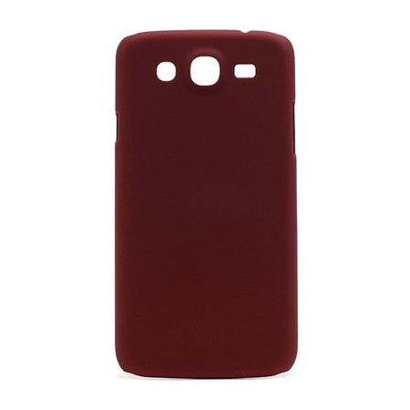 Samsung Galaxy Mega 5.8 Gummiertes Hart Plastik Case - rot