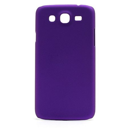 Samsung Galaxy Mega 5.8 Gummiertes Hart Plastik Case - purpur