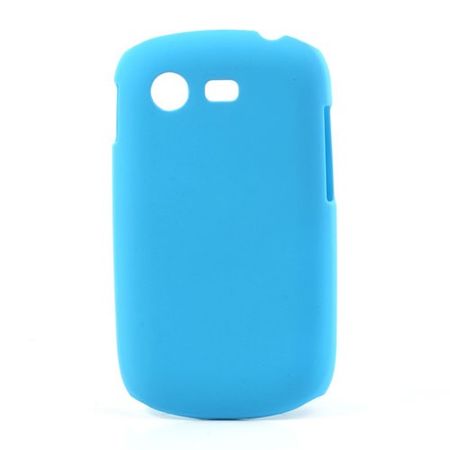 Samsung Galaxy Star Gummiertes Hart Plastik Case - hellblau