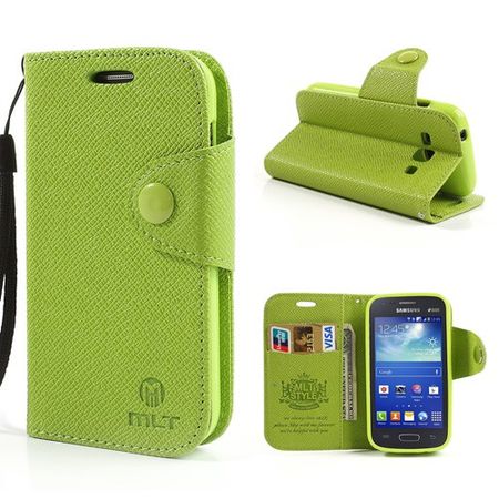 Samsung Galaxy Ace 3 Leder Case - grün