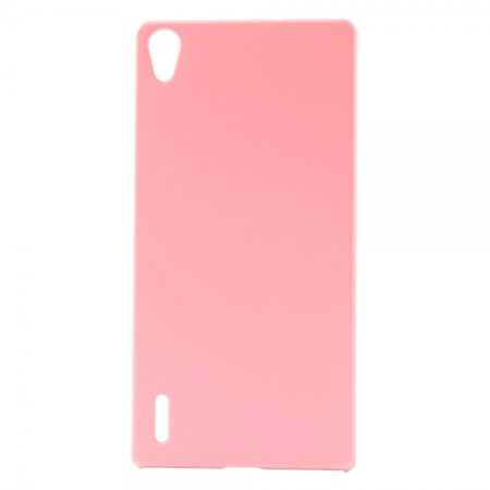 Huawei Ascend P7 Schlichtes Hart Plastik Case -  pink