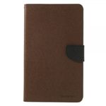 Goospery - Samsung Galaxy Tab Pro 8.4 Hülle - Tablet Bookcover - Fancy Diary Series - braun/schwarz