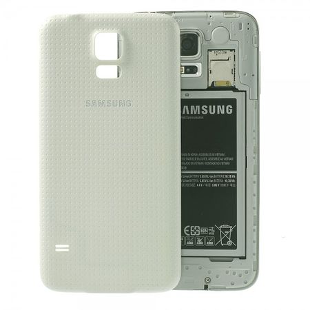 Samsung Galaxy S5 Wasserdichtes OEM Plastik Backcover - weiss