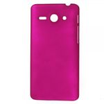 Huawei Ascend Y530 Gummiertes Hart Plastik Case - rosa