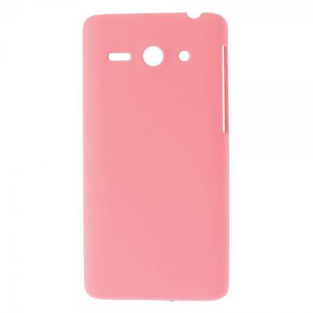 Huawei Ascend Y530 Gummiertes Hart Plastik Case - pink