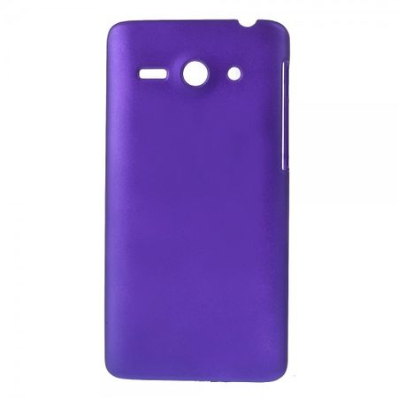 Huawei Ascend Y530 Gummiertes Hart Plastik Case - purpur