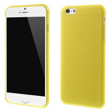 iPhone 6 Plus/6S Plus Elastisches Anti-Rutsch Plastik Case - gelb