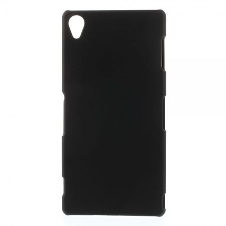 Sony Xperia Z3 Gummiertes Plastik Case - schwarz