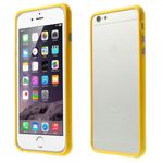 iPhone 6 Plus/6S Plus Leicht glänzender Plastik Bumper - gelb