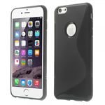 iPhone 6 Plus/6S Plus Elastisches Plastik Case S-Line - schwarz