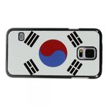 Samsung Galaxy S5 Hart Plastik Case mit Südkorea Flagge