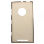 Nokia Lumia 830 Elastisches, mattes Plastik Case - grau