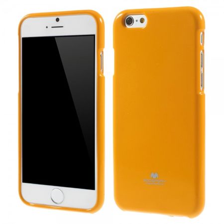 Goospery - iPhone 6S/6 Handy Hülle - TPU Soft Case - Pearl Jelly Series - gelb