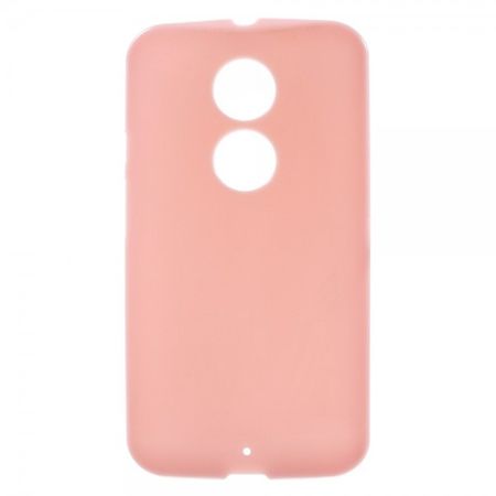 Motorola Moto X (2 Gen) Glänzendes, elastisches Plastik Case - pink