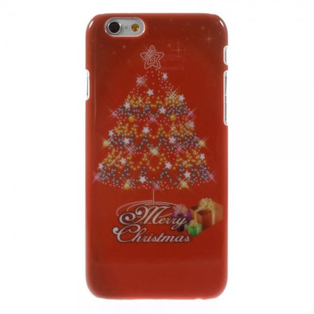 iPhone 6/6S Hart Plastik Case mit schönem Tannenbaum