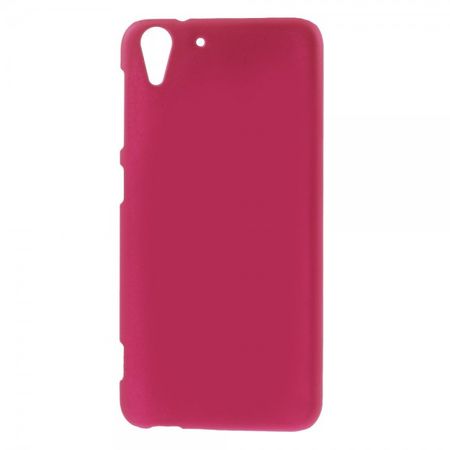 HTC Desire Eye Gummiertes Hart Plastik Case - rosa