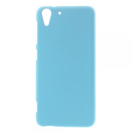 HTC Desire Eye Gummiertes Hart Plastik Case - hellblau