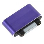 Micro USB zu Magnetladestecker Adapter für Sony Xperia Smartphones und Tablets - purpur
