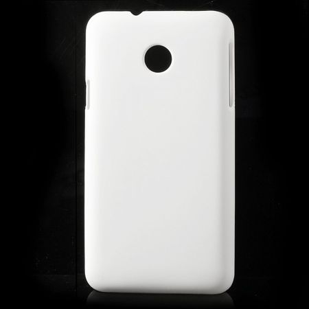 Huawei Ascend Y330 Mattes, gummiertes Plastik Case - weiss