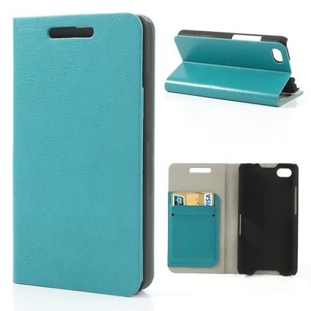 BlackBerry Z30/Aristo Crazy Horse Leder Case - blau