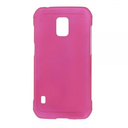 Samsung Galaxy S5 Active Gummiertes Plastik Case - rosa