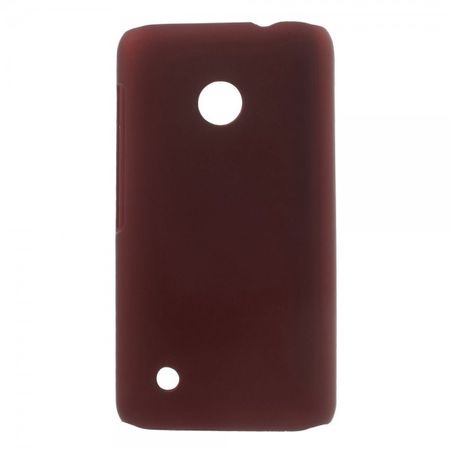 Nokia Lumia 530 Sanftes Hart Plastik Case - rot