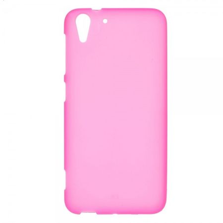 HTC Desire Eye Elastisches, mattes Plastik Case - rosa