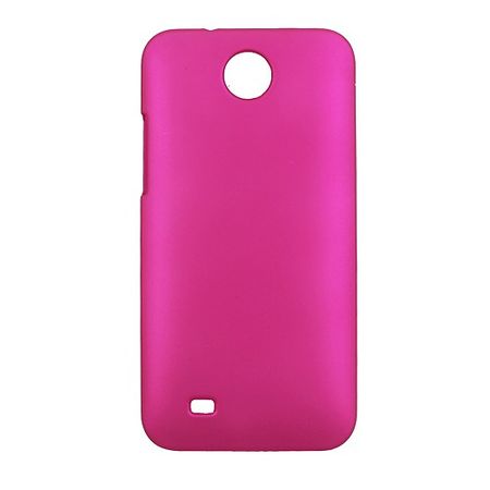 HTC Desire 300 Gummiertes Hart Plastik Case - rosa