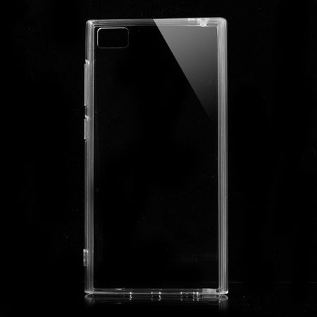 Xiaomi Mi3 Elastisches Plastik Case mit Staubschutz - transparent