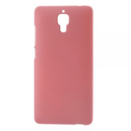 Xiaomi Mi4 Gummiertes Hart Plastik Case - pink