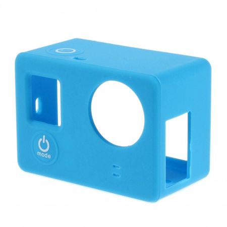 GoPro 3/3+ Elastisches Silikon Case - blau