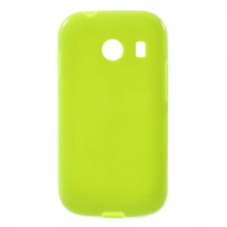 Samsung Galaxy Ace Style Elastisches, glänzendes Plastik Case - grün