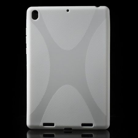 Xiaomi MiPad Rutschfestes, elastisches Plastik Case X-Shape - weiss