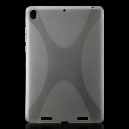 Xiaomi MiPad Rutschfestes, elastisches Plastik Case X-Shape - transparent