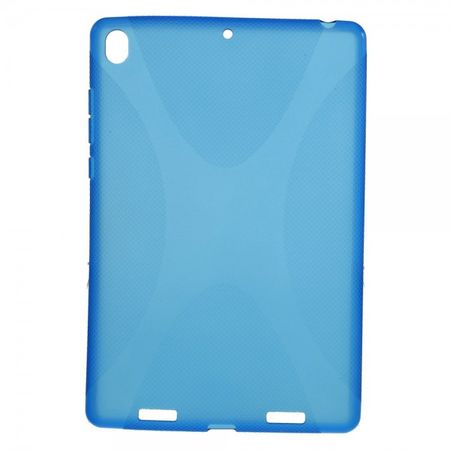 Xiaomi MiPad Rutschfestes, elastisches Plastik Case X-Shape - blau