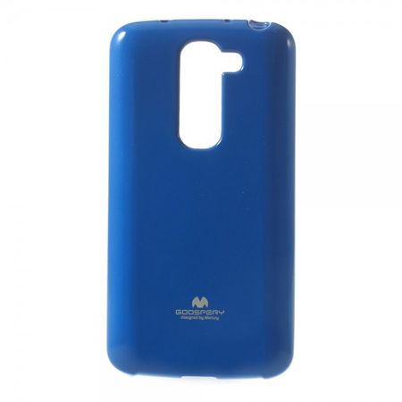 Goospery - LG G2 Mini Handy Hülle - TPU Soft Case - Pearl Jelly Series - blau