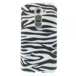 LG G2 Mini Elastisches Plastik Case mit Zebrastreifen