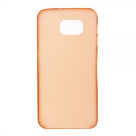 Samsung Galaxy S6 Ultradünnes (0.3mm), elastisches Plastik Case - orange