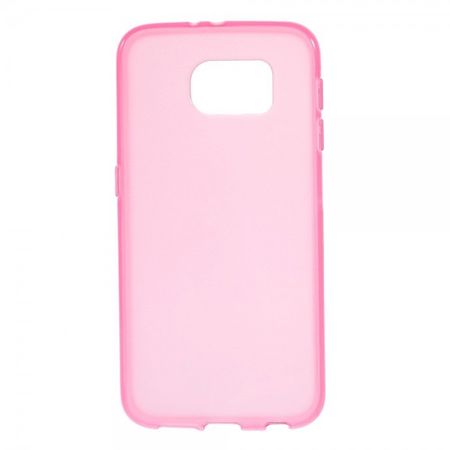 Samsung Galaxy S6 Glänzendes, elastisches Plastik Case - rosa