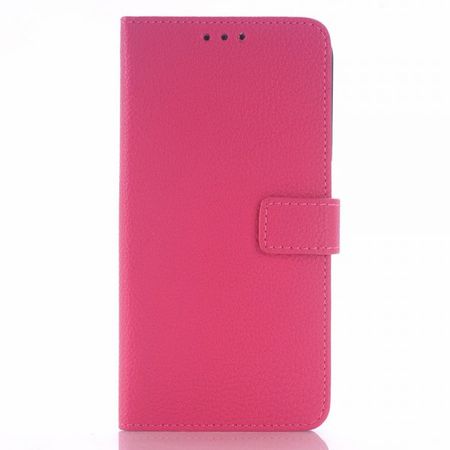 Samsung Galaxy S6 Leder Case mit markanter Litchitextur - rosa